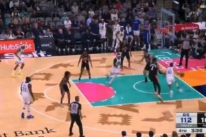 文班连续追防库里8秒不失位!美媒:他竟然能跟上 令人震惊😳